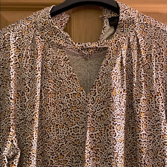 NWT Animal print blouse - Picture 2 of 6